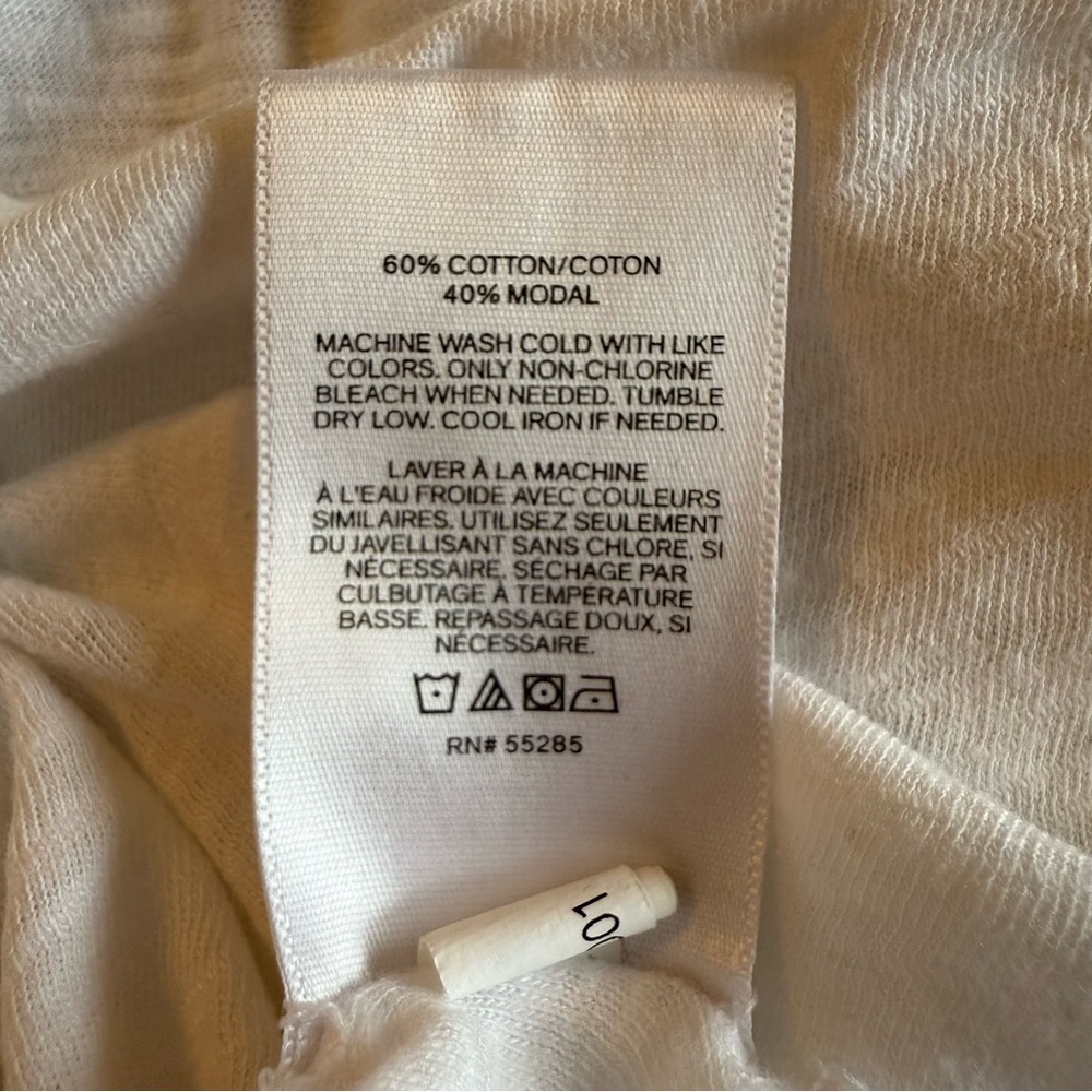 Express White Ruffle Sleeve Tank Top - Picture 6 of 6